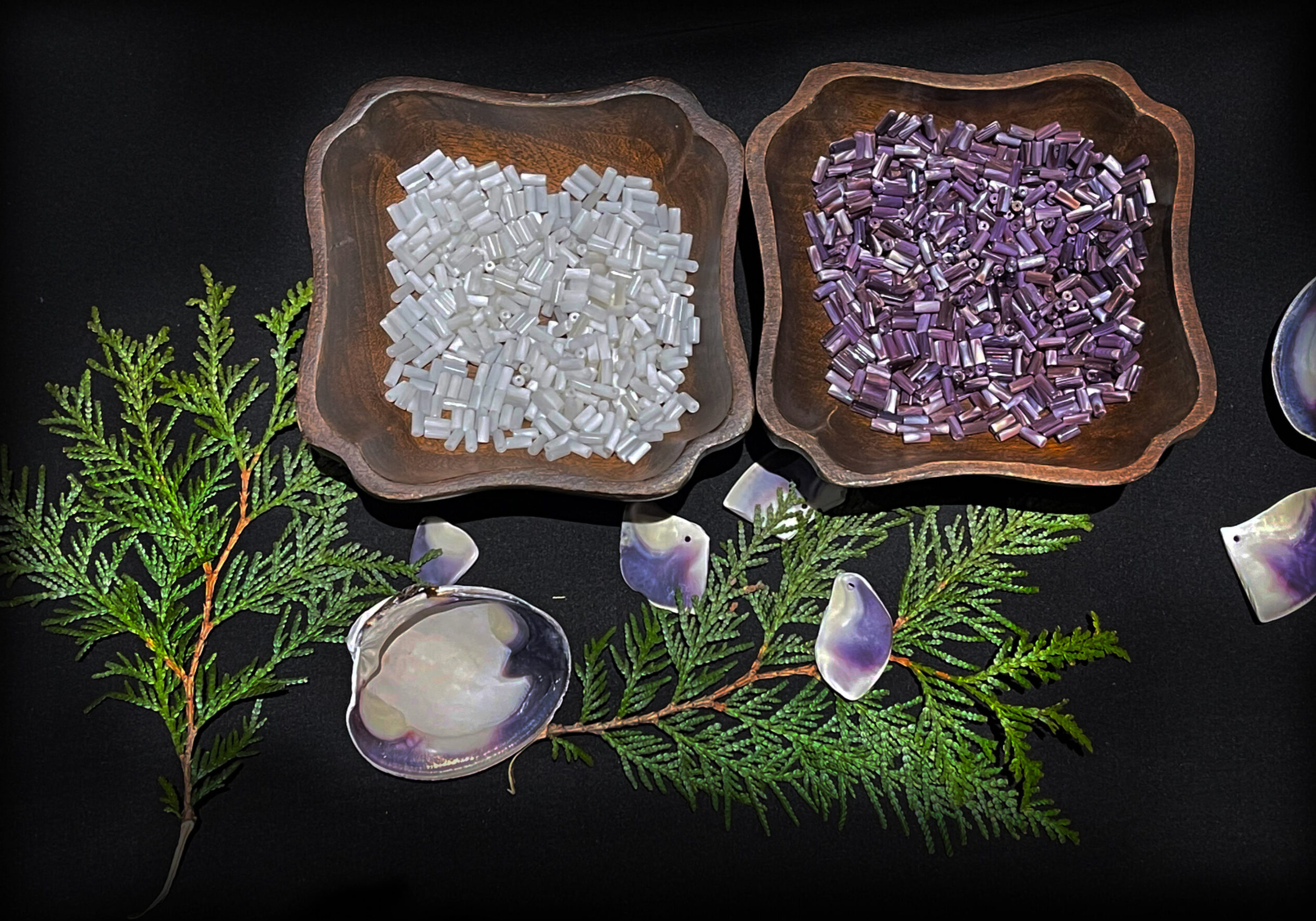 history of loom beading, wampum belt